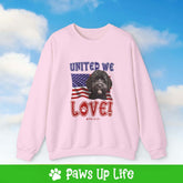 Portuguese Water Dog Patriotic Sweatshirt